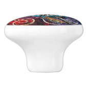 Fischknöpfe Keramikknauf (Seitenansicht)