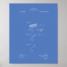 Fischköder 1914 Patentart Blueprint