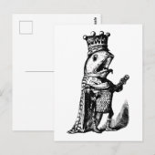 Fischkönig postkarte (Vorne/Hinten)