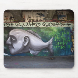 Fischköpfe Mousepad