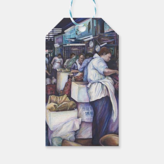 Fischkopfsuppe, Singapur Geschenkanhänger (Vorderseite)