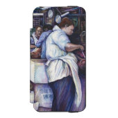 Fischkopfsuppe, Singapur Incipio iPhone Geldbeutel-Hülle (Folio Vorderseite)