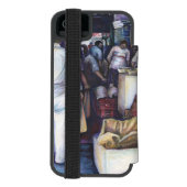 Fischkopfsuppe, Singapur Incipio iPhone Geldbeutel-Hülle (Folio Rückseite)