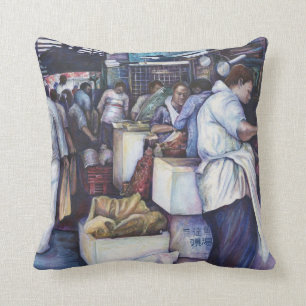 Fischkopfsuppe, Singapur Kissen