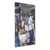 Fischkopfsuppe, Singapur Mini Klemmbrett (Schrägansicht)