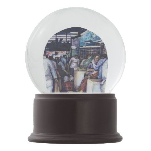 Fischkopfsuppe, Singapur Schneekugel (Rückseite)