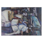 Fischkopfsuppe, Singapur Schneidebrett (Vorderseite)