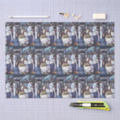 Fischkopfsuppe, Singapur Seidenpapier (Handwerk)