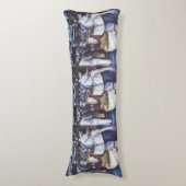 Fischkopfsuppe, Singapur Seitenschläferkissen (Vorderseite Vertikal)