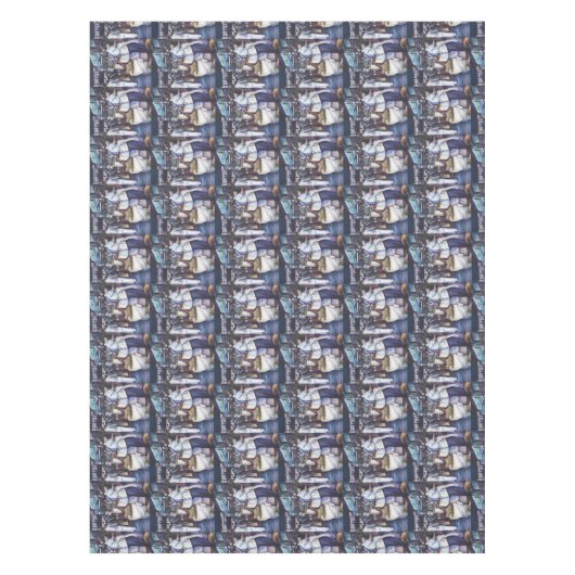 Fischkopfsuppe, Singapur Tischdecke (Vorderseite)