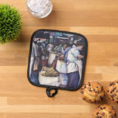 Fischkopfsuppe, Singapur Topflappen (Oben Unten)