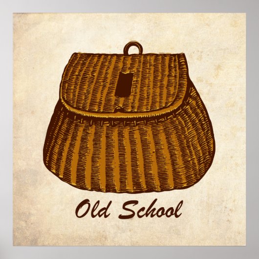 Fischkrebs der alten Schule Poster (Vorne)