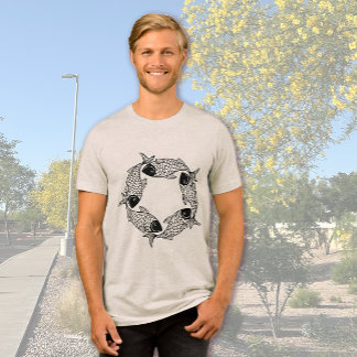 Fischkreis T-Shirt Tri-Blend Shirt