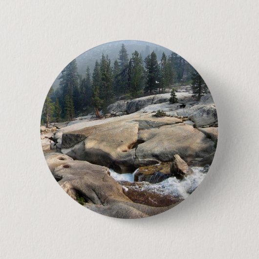 Fischkreuz Wasserfälle im Cascade Valley - Sierra Button (Vorderseite)