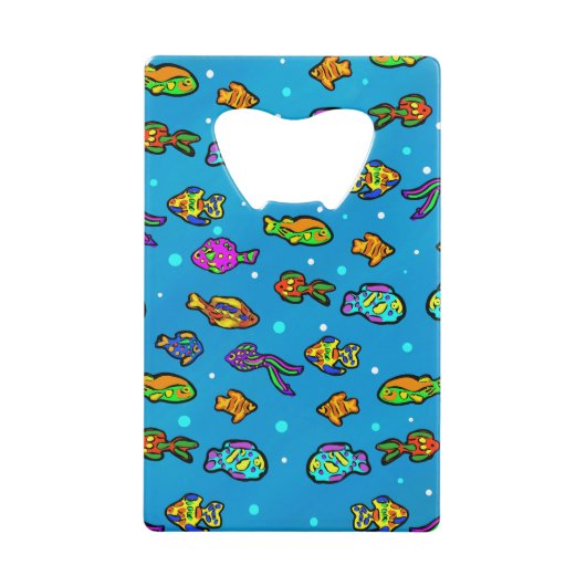 Fischkunst Geldbeutel Flaschenöffner (Vorderseite)