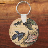 Fischkunst Schlüsselanhänger (Vorderseite)