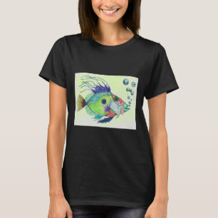 Fischkunst von Sharon Cummings T-Shirt