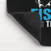 Fischkunstaufstieg und Hochseefischerei Mousepad (Ecke)