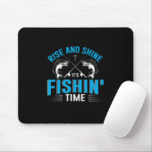 Fischkunstaufstieg und Hochseefischerei Mousepad (Mit Mouse)