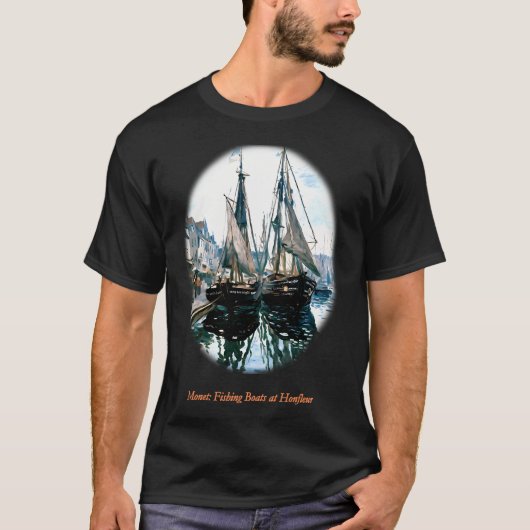 Fischkutter in Honfleur T-Shirt (Vorderseite)