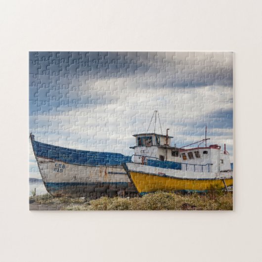 Fischkutter Puzzle (Horizontal)