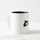 Fischleser Zweifarbige Tasse (Vorderseite Links)