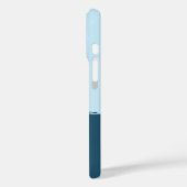 Fischliebhaber, blau Case-Mate iPhone hülle (Rückseite / Links)