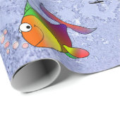 Fischliebhaber Geschenkpapier (Rolleneckpunkt)