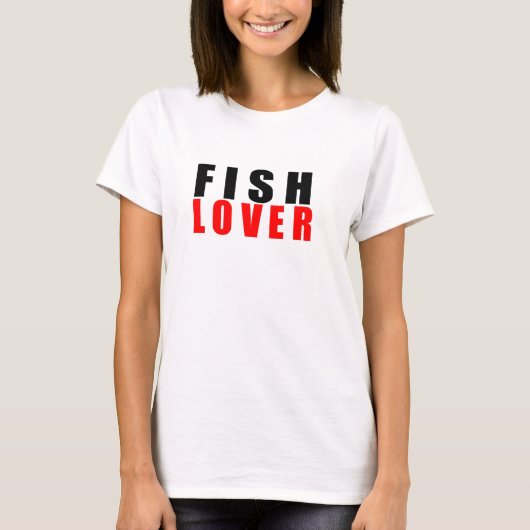 Fischliebhaber T-Shirt (Vorderseite)