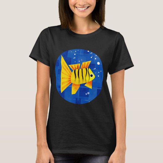 Fischliebhaber T-Shirt (Vorderseite)