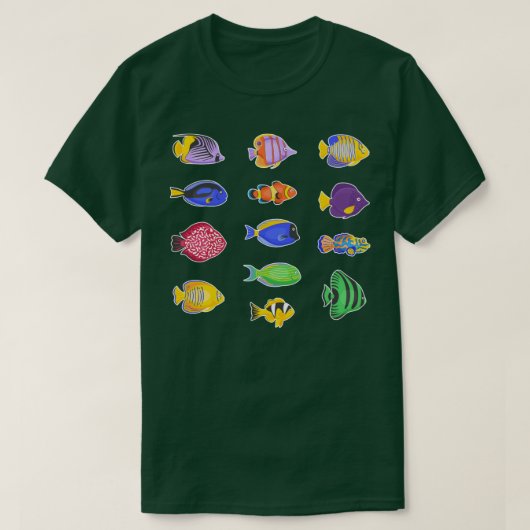 Fischliebhaber T-Shirt (Design vorne)