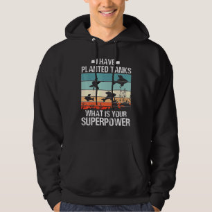 Fischliebhaber Vintage Aquascaping Fisch Aquarist Hoodie