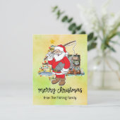 Fischliebhaber Weihnachten (Stehend Vorderseite)