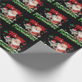 Fischliebhaber Weihnachten Weihnachten Geschenkpapier (Ecke)