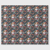 Fischliebhaber Weihnachten Weihnachten Geschenkpapier (Flach)