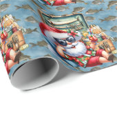 Fischliebhaber Weihnachten Weihnachten Geschenkpapier (Rolleneckpunkt)