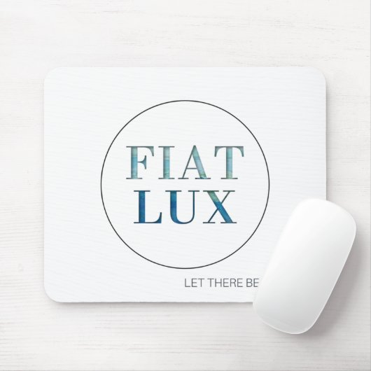 FISCHLUX | Gelassen Licht Mousepad (Mit Mouse)
