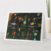 Fischmagie, Paul Klee 1925 Karte (Vorderseite)