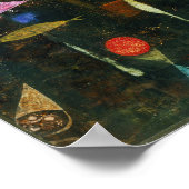 Fischmagie, Paul Klee Abstrakte Kunst Poster (Ecke)