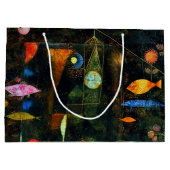 Fischmagie, Paul Klee große Geschenktasche Große Geschenktüte (Rückseite)