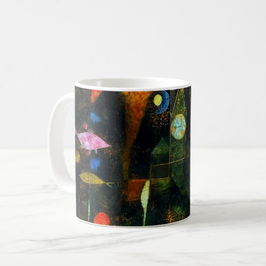 Fischmagie, Paul Klee Kaffeetasse (Vorderseite Links)