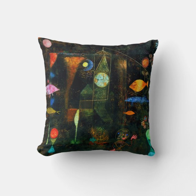 Fischmagie, Paul Klee Kissen (Vorderseite)