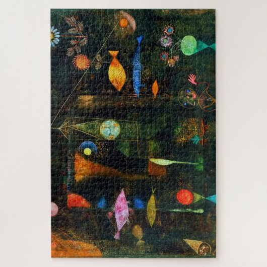 Fischmagie, Paul Klee Puzzle (Vertikal)