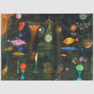 Fischmagie, Paul Klee Seidenpapier