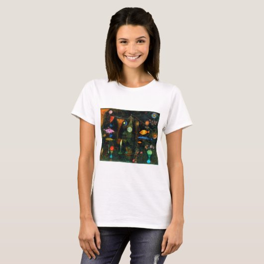 Fischmagie, Paul Klee T-Shirt (Vorne ganz)