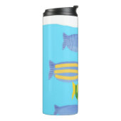 Fischmalerei Thermosbecher (Nach links gedreht)