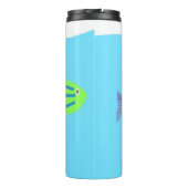 Fischmalerei Thermosbecher (Rückseite)