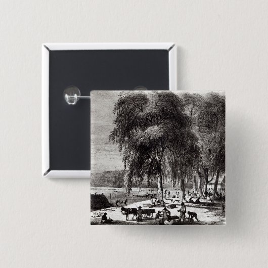 Fischmarkt, Paramribo Button (Vorne & Hinten)