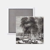 Fischmarkt, Paramribo Magnet (Vorderseite/Rückseite)