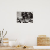 Fischmarkt, Paramribo Poster (Küche)